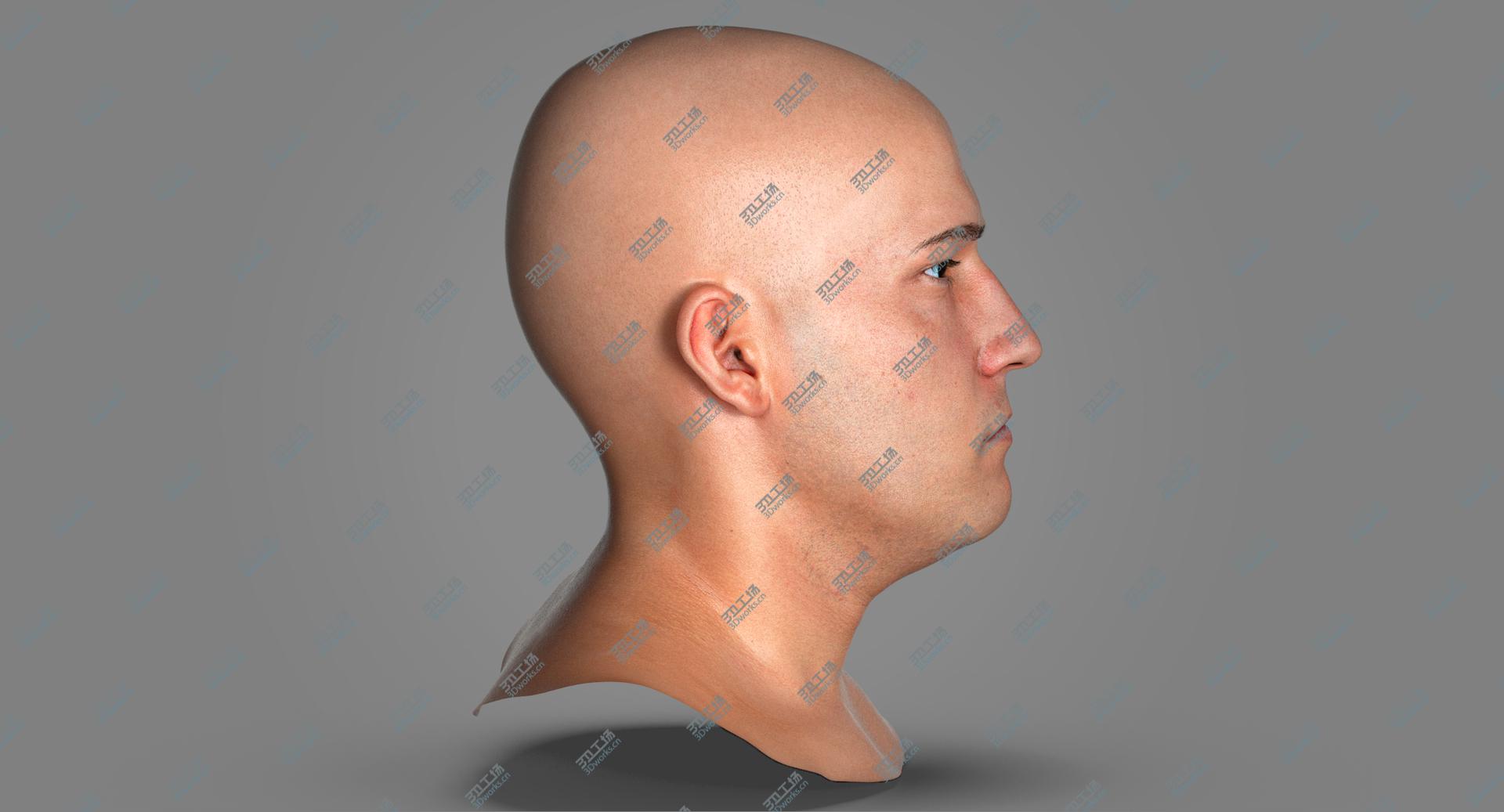 images/goods_img/202105073/Real PBR Marcus Human Head Jaw Sideways Left AU30 3D model/5.jpg